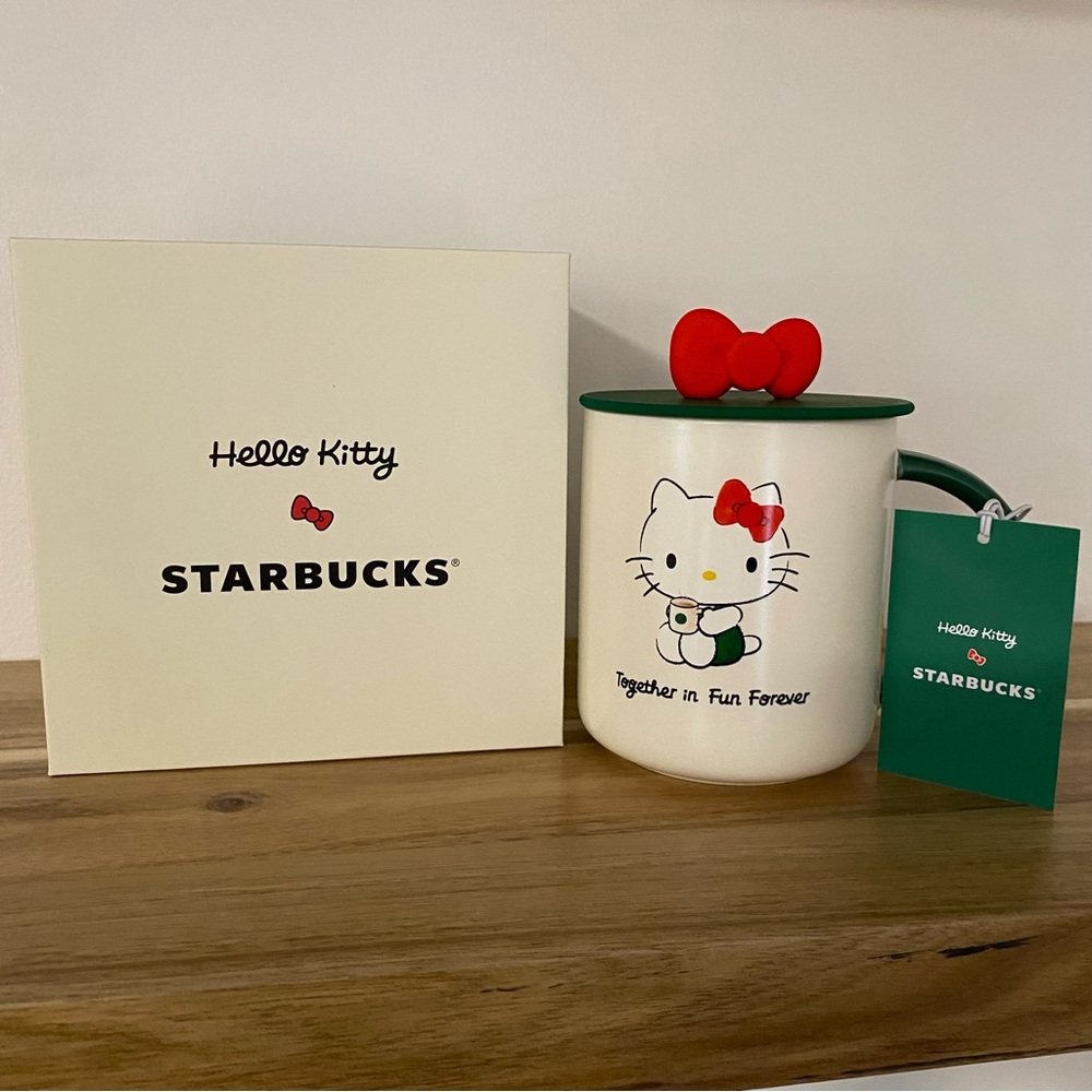 Starbucks Hello Kitty Holiday Ceramic Mug 2025
